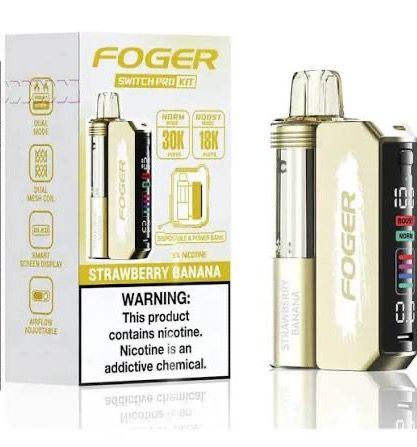 FOGER SWITCH PRO KIT 30000 STRAWBERRY BANANA FOGER SWITCH PRO KIT 30000 STRAWBERRY BANANA