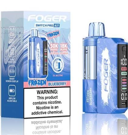 FOGER SWITCH PRO KIT 30K FROZEN BLUEBERRY FOGER SWITCH PRO KIT 30K FROZEN BLUEBERRY