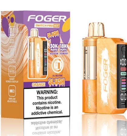 FOGER SWITCH PRO KIT 30K ORANGE SLUSH FOGER SWITCH PRO KIT 30K ORANGE SLUSH