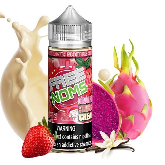 FREE NOMS DRAGON FRUIT STRAWBERRY CREAM 6MG