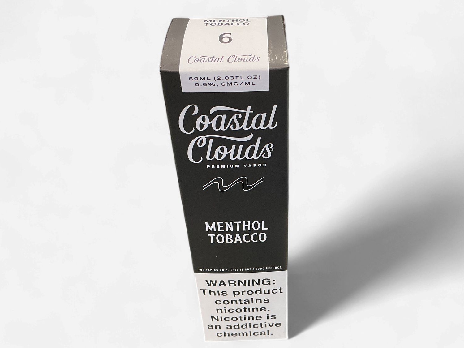 COASTAL CLOUDS 6 MG MENTHOL TOBACCO