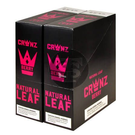 CROWNZ NATURAL LEAF BERRY CROWNZ NATURAL LEAF BERRY