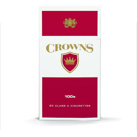 CROWNS RED 100S CROWNS RED 100S