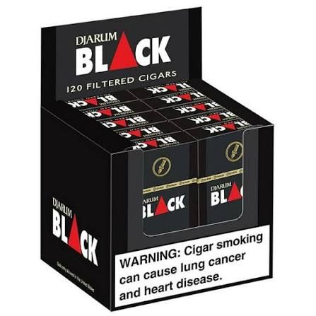 DJARUM 12 FLITERED CIGARS BLACK DJARUM 12 FLITERED CIGARS BLACK