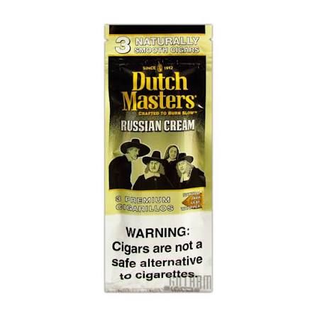 DUTCH MASTER 3 PREMIUM CIGARILLOS RUSSIAN CREAM DUTCH MASTER 3 PREMIUM CIGARILLOS RUSSIAN CREAM
