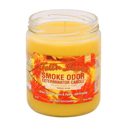 FALL'N LEAVES SMOKE ODOR EXTEMINATOR CANDLE 13OZ FALL'N LEAVES SMOKE ODOR EXTEMINATOR CANDLE 13OZ