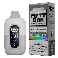 FIFTY BAR 20K STRAWBERRY LEMON GRAPE FIFTY BAR 20K STRAWBERRY LEMON GRAPE