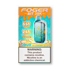 FOGER BIT 35K SOUR BLUEBERRY GUSH FOGER BIT 35K SOUR BLUEBERRY GUSH