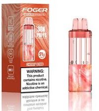 FOGER POD 30K PUFFS CHERRY BOMB FOGER POD 30K PUFFS CHERRY BOMB