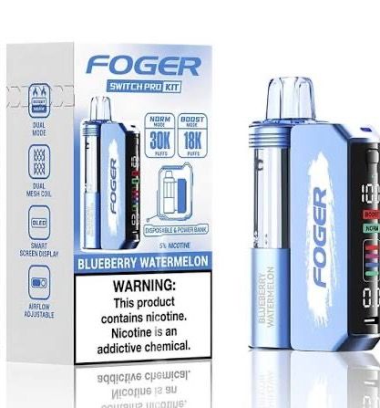 FOGER SWITCH PRO KIT 30000 BLUEBERRY WATERMELON FOGER SWITCH PRO KIT 30000 BLUEBERRY WATERMELON