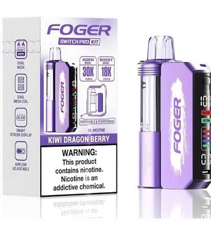 FOGER SWITCH PRO KIT 30000 KIWI DRAGON BERRY FOGER SWITCH PRO KIT 30000 KIWI DRAGON BERRY