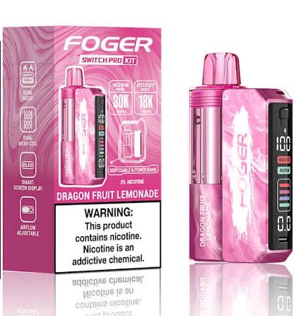 FOGER SWITCH PRO KIT 30K PUFFS DRAGON FRUIT LEMONADE FOGER SWITCH PRO KIT 30K PUFFS DRAGON FRUIT LEMONADE