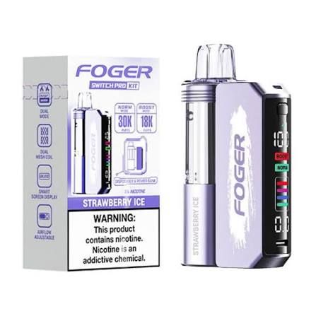 FOGER SWITCH PRO KIT 30K PUFFS STRAWBERRY ICE FOGER SWITCH PRO KIT 30K PUFFS STRAWBERRY ICE