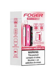 FOGER SWITCH PRO KIT 30k PUFFS STRAWBERRY WATERMELON FOGER SWITCH PRO KIT 30k PUFFS STRAWBERRY WATERMELON