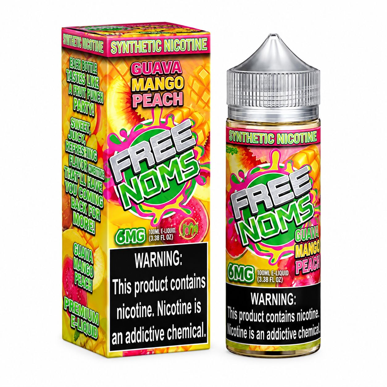 FREE NOMS GUAVA MANGO PEACH 6MG FREE NOMS GUAVA MANGO PEACH 6MG