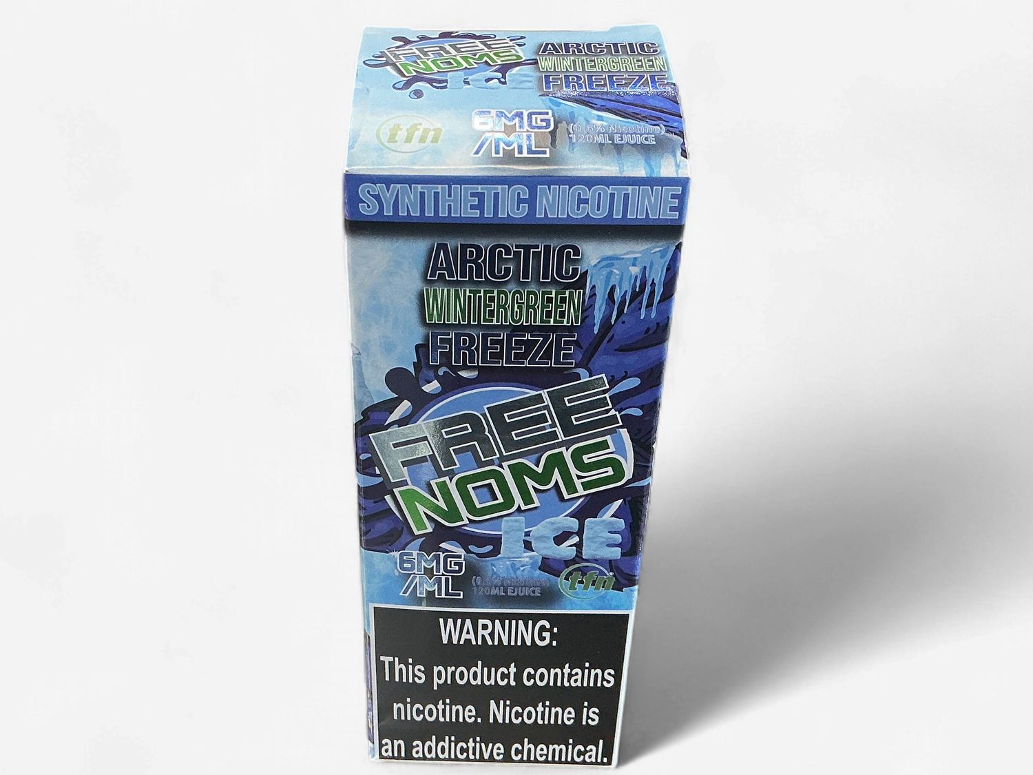 FREE NOMS ICE ARTIC WINTERGREEN FREEZE 6MG