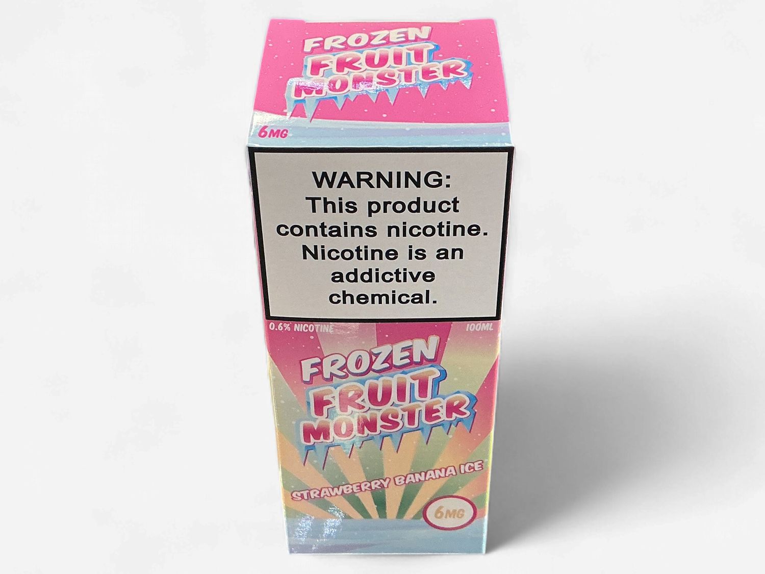 FROZEN FRUIT MONSTER STRAWBERRY BANANA ICE 6MG FROZEN FRUIT MONSTER STRAWBERRY BANANA ICE 6MG