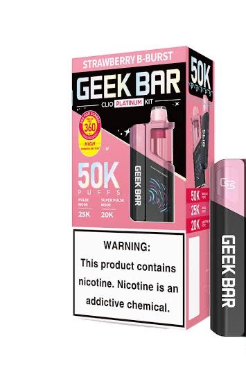 GEEK BAR CLIO PLATNIUM STRAWBERRY BURST