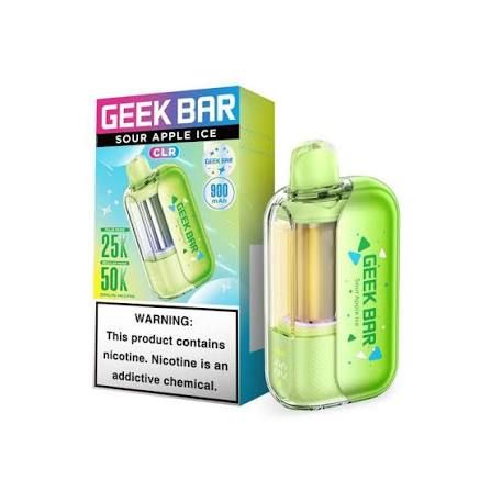 GEEK BAR CLR 50K SOUR APPLE ICE GEEK BAR CLR 50K SOUR APPLE ICE