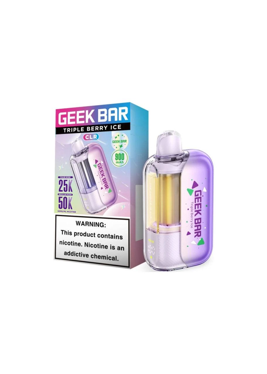 GEEK BAR CLR 50K TRIPLE BERRY ICE GEEK BAR CLR 50K TRIPLE BERRY ICE