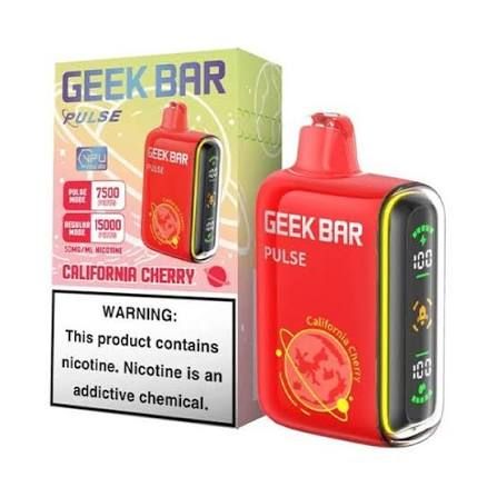 GEEK BAR PULSE 15K CALIFORNIA CHERRY GEEK BAR PULSE 15K CALIFORNIA CHERRY