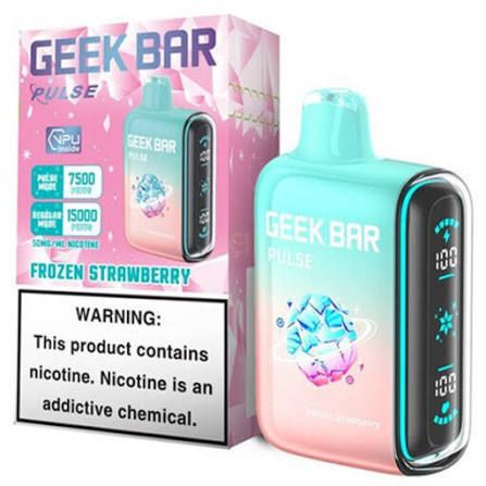 GEEK BAR PULSE 15K PUFFS FROZEN STRAWBERRY GEEK BAR PULSE 15K PUFFS FROZEN STRAWBERRY