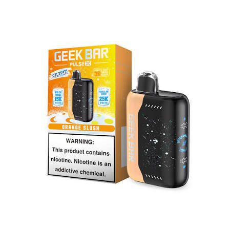 GEEK BAR PULSEX 25K ORANGE SLUSH GEEK BAR PULSEX 25K ORANGE SLUSH