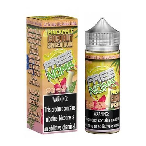 FREE NOMS PINEAPPLE COCONUT SPICED RUM 3MG FREE NOMS PINEAPPLE COCONUT SPICED RUM 3MG