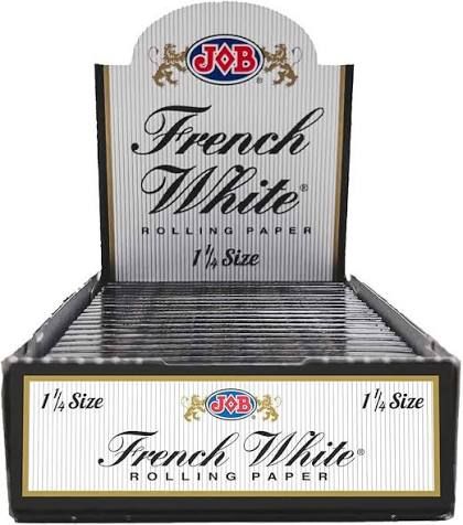FRENCH WHITE ROLLING PAPER 1 1/4 FRENCH WHITE ROLLING PAPER 1 1/4