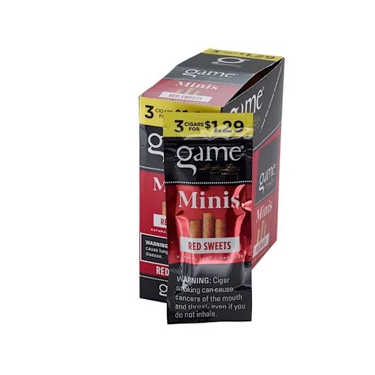 GAME MINI 3 FOR 1.29 RED SWEETS