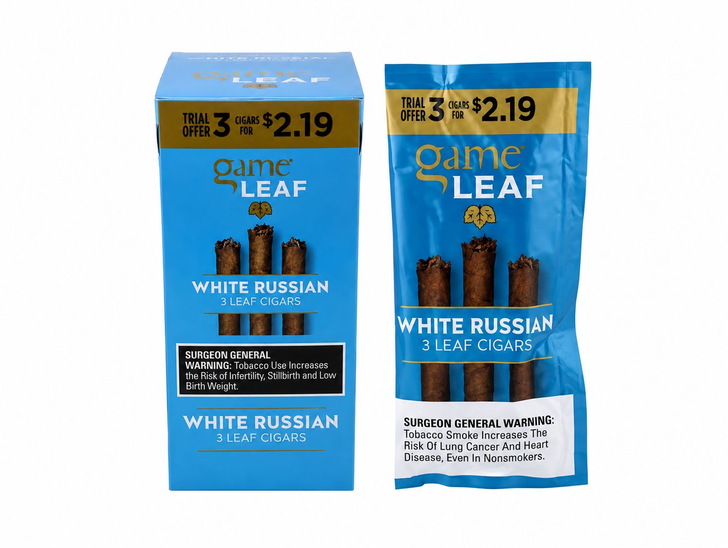 GAME LEAF 3/2.19 WHITE RUSSIAN GAME LEAF 3/2.19 WHITE RUSSIAN