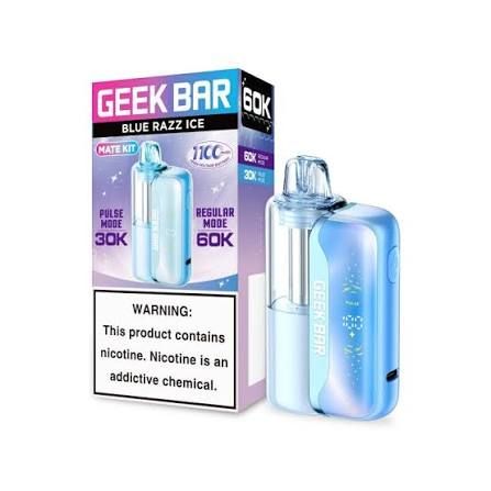 GEEK BAR CLR 50K BLUE RAZZ ICE