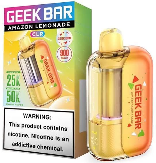 GEEK BAR CLR 50K AMAZON LEMONADE GEEK BAR CLR 50K AMAZON LEMONADE