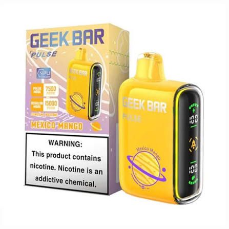 GEEK BAR PULSE 15K PUFFS MEXICO MANGO GEEK BAR PULSE 15K PUFFS MEXICO MANGO