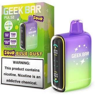 GEEK BAR PULSE 15K SOUR BLUE DUST GEEK BAR PULSE 15K SOUR BLUE DUST
