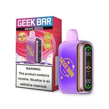 GEEK BAR PULSE V2 GRAPE HUBBA 25K GEEK BAR PULSE V2 GRAPE HUBBA 25K