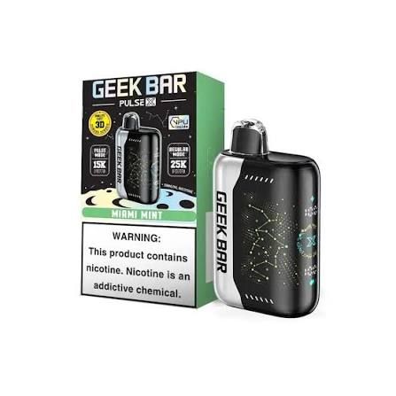 GEEK BAR PULSEX 25K MIAMI MINT GEEK BAR PULSEX 25K MIAMI MINT
