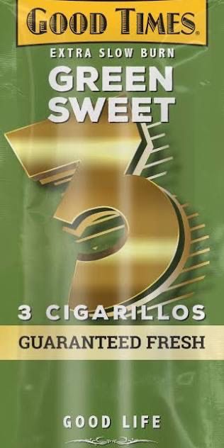 GOOD TIME 3/1.19 CIGARILLO GREEN SWEET