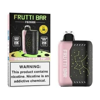 FRUTTI BAR 25K STRAWBERRY BLOW POP FRUTTI BAR 25K STRAWBERRY BLOW POP