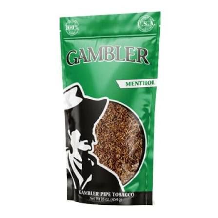 GAMBLER PIPE TOBACCO 6 OZ MENTHOL GAMBLER PIPE TOBACCO 6 OZ MENTHOL