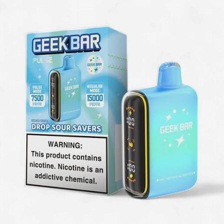 GEEK BAR PULSE 15K DROP SOUR SAVERS