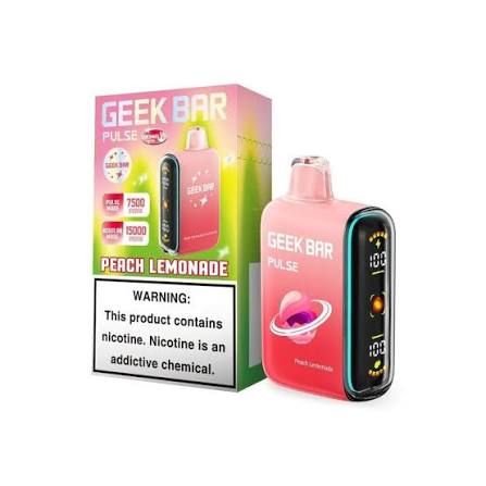 GEEK BAR PULSE 15K PEACH LEMONADE GEEK BAR PULSE 15K PEACH LEMONADE