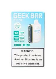 GEEK BAR PULSE 15K PUFFS COOL MINT GEEK BAR PULSE 15K PUFFS COOL MINT
