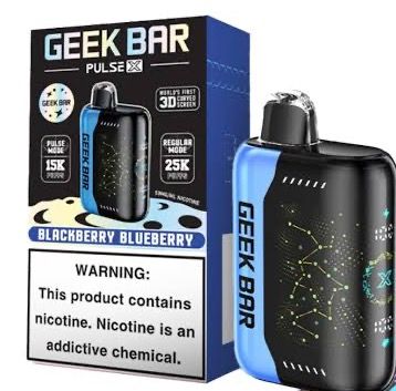 GEEK BAR PULSE X BLACKBERRY BLUEBERRY GEEK BAR PULSE X BLACKBERRY BLUEBERRY