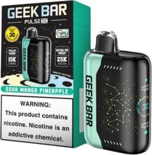 GEEK BAR PULSE X 25k SOUR MANGO PINEAPPLE GEEK BAR PULSE X 25k SOUR MANGO PINEAPPLE