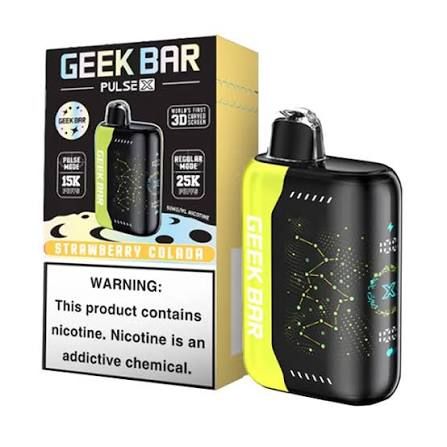 GEEK BAR PULSEX 25K STRAWBERRY COLADA