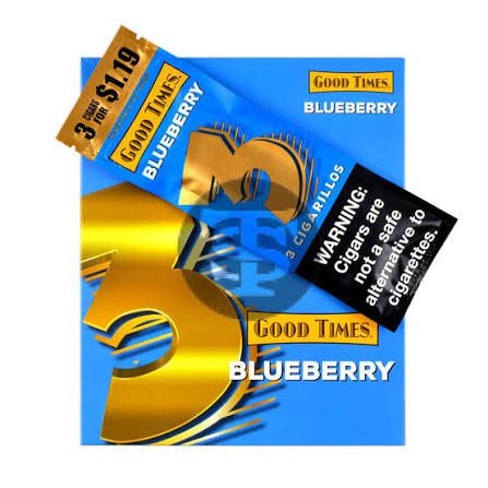 GOOD TIME 3/1.19 CIGARILLO BLUEBERRY