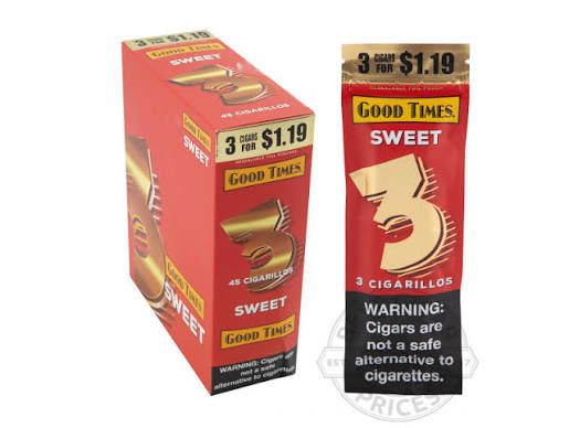 GOOD TIME 3/1.19 CIGARILLO SWEET