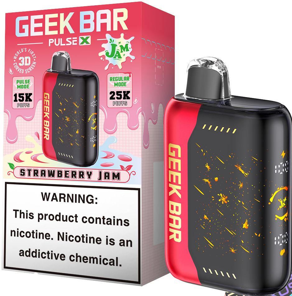 GEEK PULSE X STRAWBERRY JAM 25k