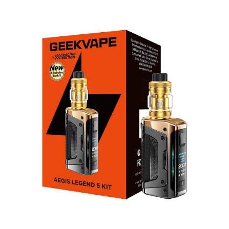 GEEKVAPE AEGIS LEGAND 5 KIT RACING GOLD GEEKVAPE AEGIS LEGAND 5 KIT RACING GOLD